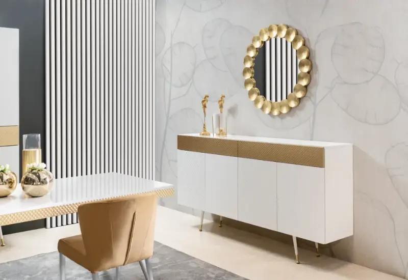 Stół glamour do salonu